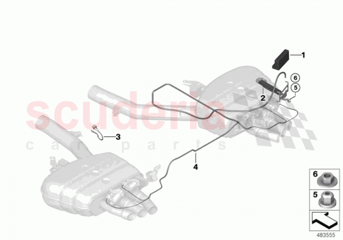 Part Diagram for Rolls Royce 61128496253