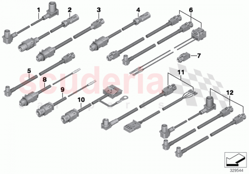 Part Diagram for Rolls Royce 61119395513