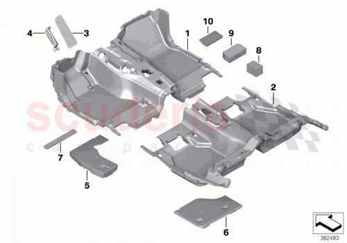 Part Diagram for Rolls Royce 51477400144