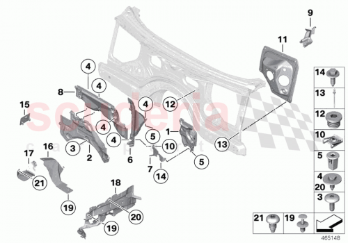 Part Diagram for Rolls Royce 51757408145