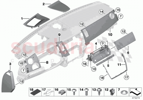Part Diagram for Rolls Royce 51 45 6839801