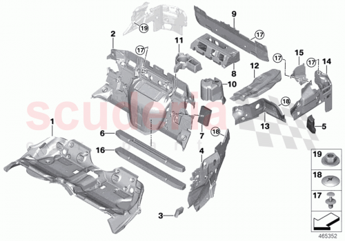 Part Diagram for Rolls Royce 51477371094