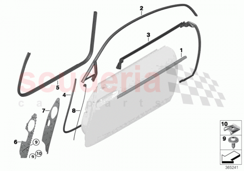 Part Diagram for Rolls Royce 51137358345