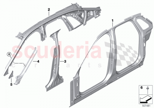Part Diagram for Rolls Royce 41007931139