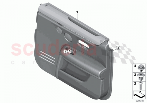 Part Diagram for Rolls Royce 51429458185