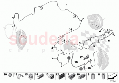 Part Diagram for Rolls Royce 34306874122