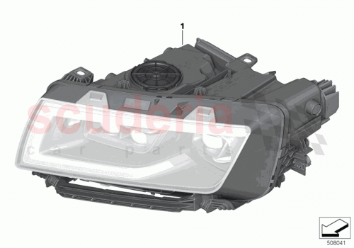 Part Diagram for Rolls Royce 63115A2A5A5