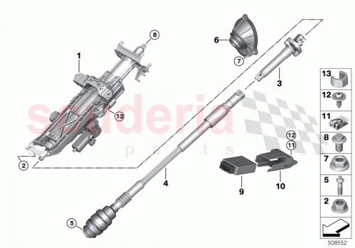 Part Diagram for Rolls Royce 32306890342