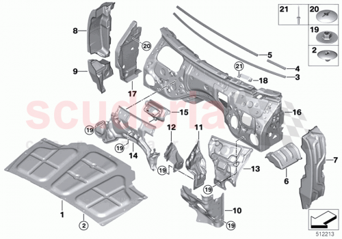 Part Diagram for Rolls Royce 07147217038