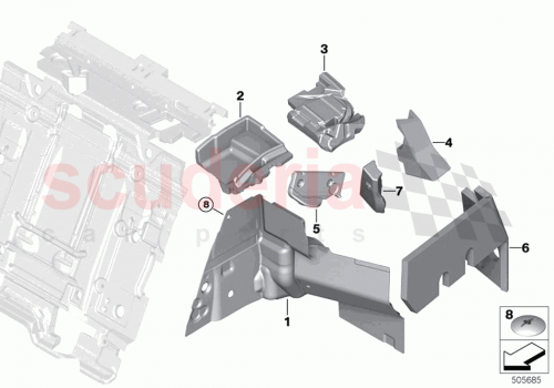 Part Diagram for Rolls Royce 51487494974