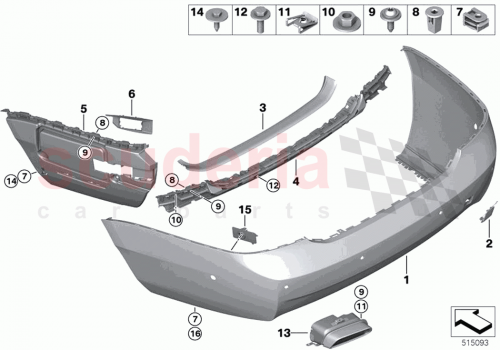 Part Diagram for Rolls Royce 18128530958