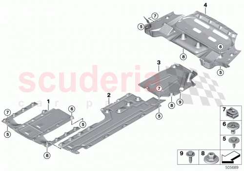 Part Diagram for Rolls Royce 51717494410