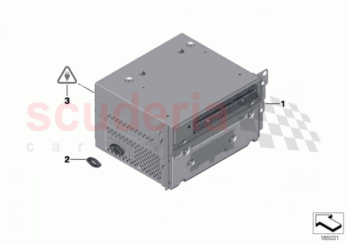 Part Diagram for Rolls Royce 65 12 9289204