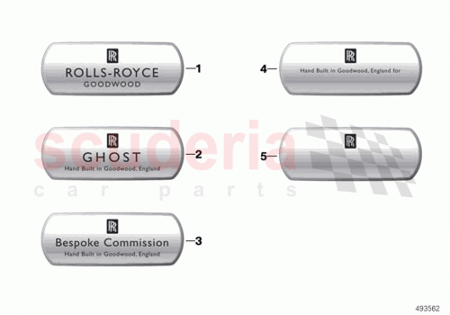 Part Diagram for Rolls Royce 51477302705