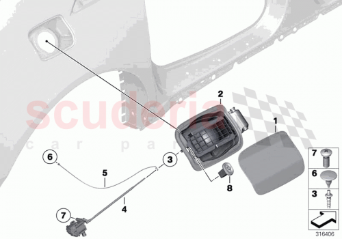 Part Diagram for Rolls Royce 51178228939