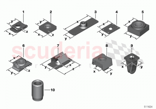 Part Diagram for Rolls Royce 07 12 9901670