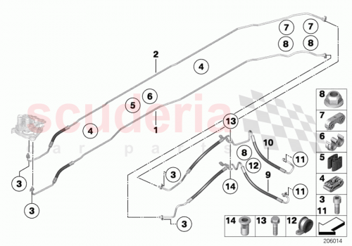 Part Diagram for Rolls Royce 37106798918