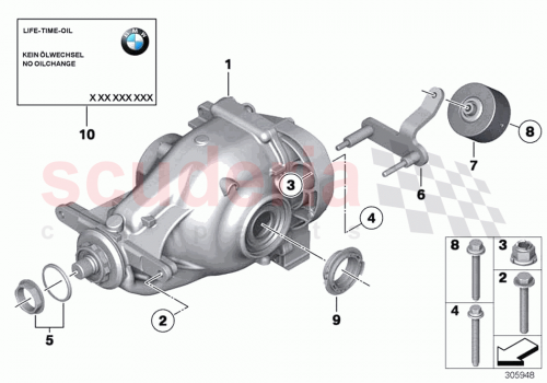 Part Diagram for Rolls Royce 33107633828