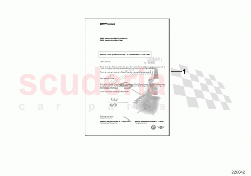 Part Diagram for Rolls Royce 65902219127