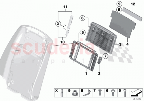 Part Diagram for Rolls Royce 52107462992
