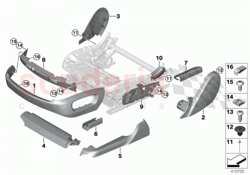 Part Diagram for Rolls Royce 52107386339