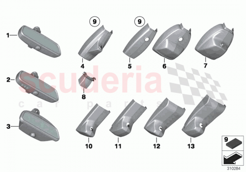 Part Diagram for Rolls Royce 51169262041