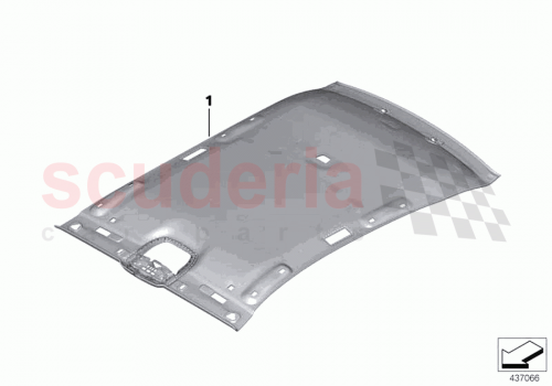Part Diagram for Rolls Royce 51442221125