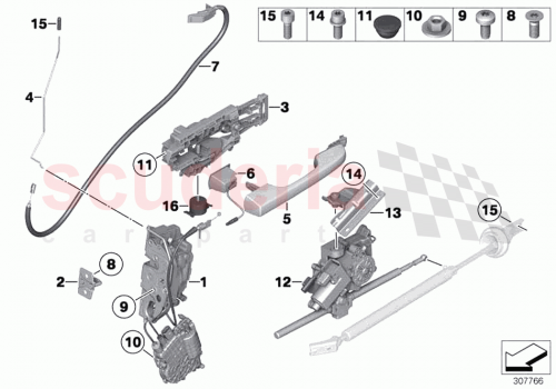 Part Diagram for Rolls Royce 51227261146