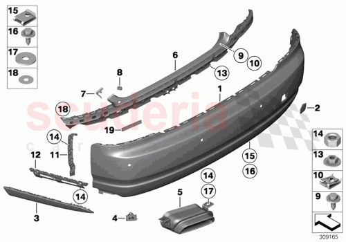 Part Diagram for Rolls Royce 51127238253