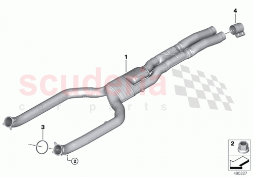 Part Diagram for Rolls Royce 18308742642