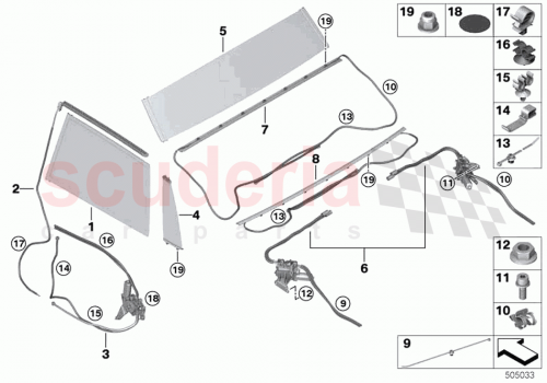 Part Diagram for Rolls Royce 51357422653