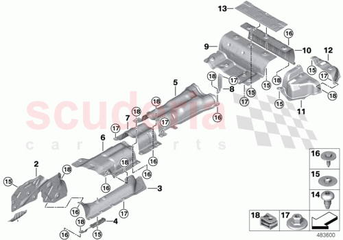 Part Diagram for Rolls Royce 51487409832