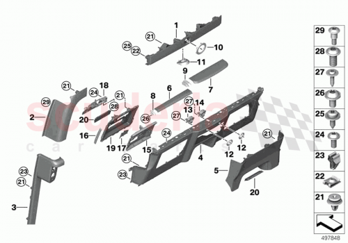 Part Diagram for Rolls Royce 51437941431