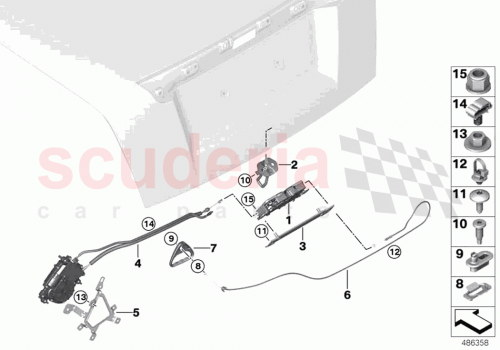Part Diagram for Rolls Royce 51247441014