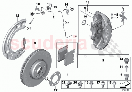 Part Diagram for Rolls Royce 34116780509