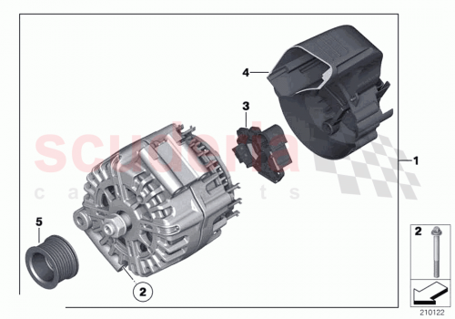 Part Diagram for Rolls Royce 12 31 8657974
