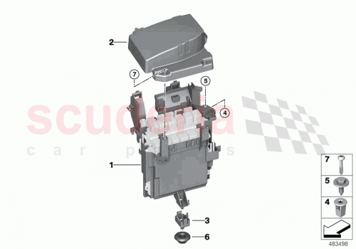 Part Diagram for Rolls Royce 12908680986