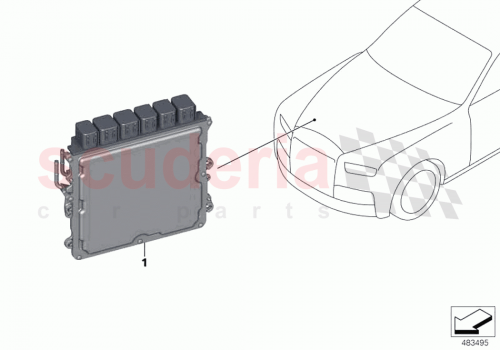Part Diagram for Rolls Royce 12149894926