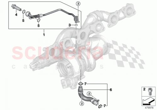 Part Diagram for Rolls Royce 11428654386