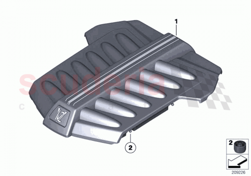 Part Diagram for Rolls Royce 11149485297