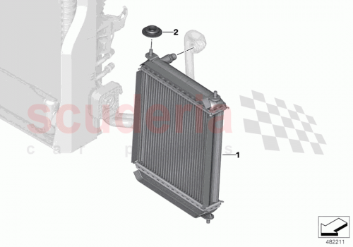 Part Diagram for Rolls Royce 17117560816
