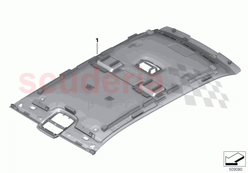 Part Diagram for Rolls Royce 51445A344B4