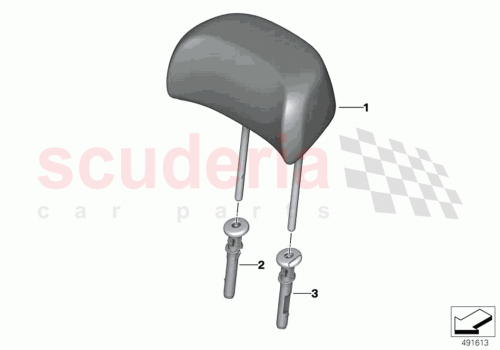 Part Diagram for Rolls Royce 52 20 2462908