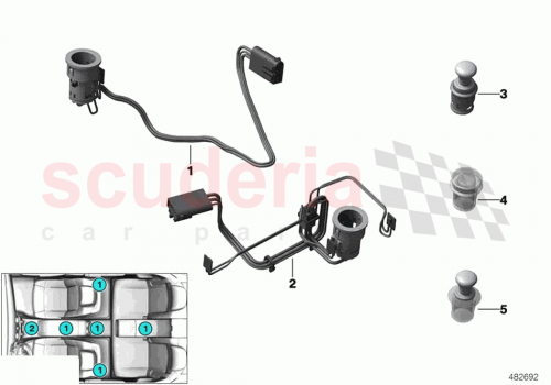 Part Diagram for Rolls Royce 61349392579