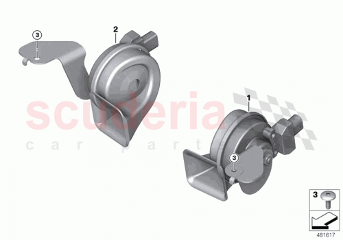 Part Diagram for Rolls Royce 11119143167