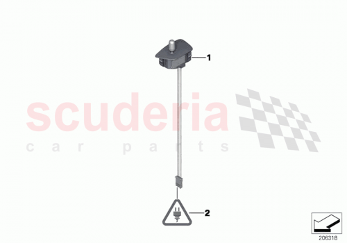 Part Diagram for Rolls Royce 61319365259