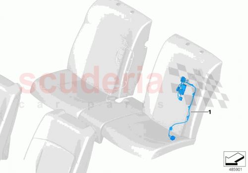 Part Diagram for Rolls Royce 61128795588