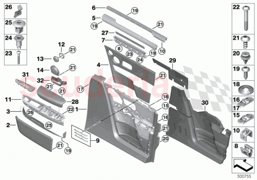 Part Diagram for Rolls Royce 51227437292