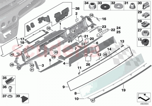Part Diagram for Rolls Royce 07146960289