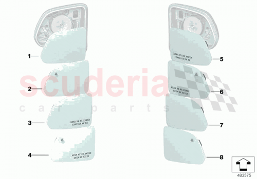 Part Diagram for Rolls Royce 51167447056